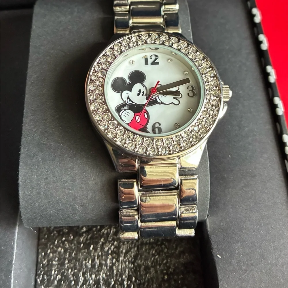 Disney Silver Mickey Mouse Watch